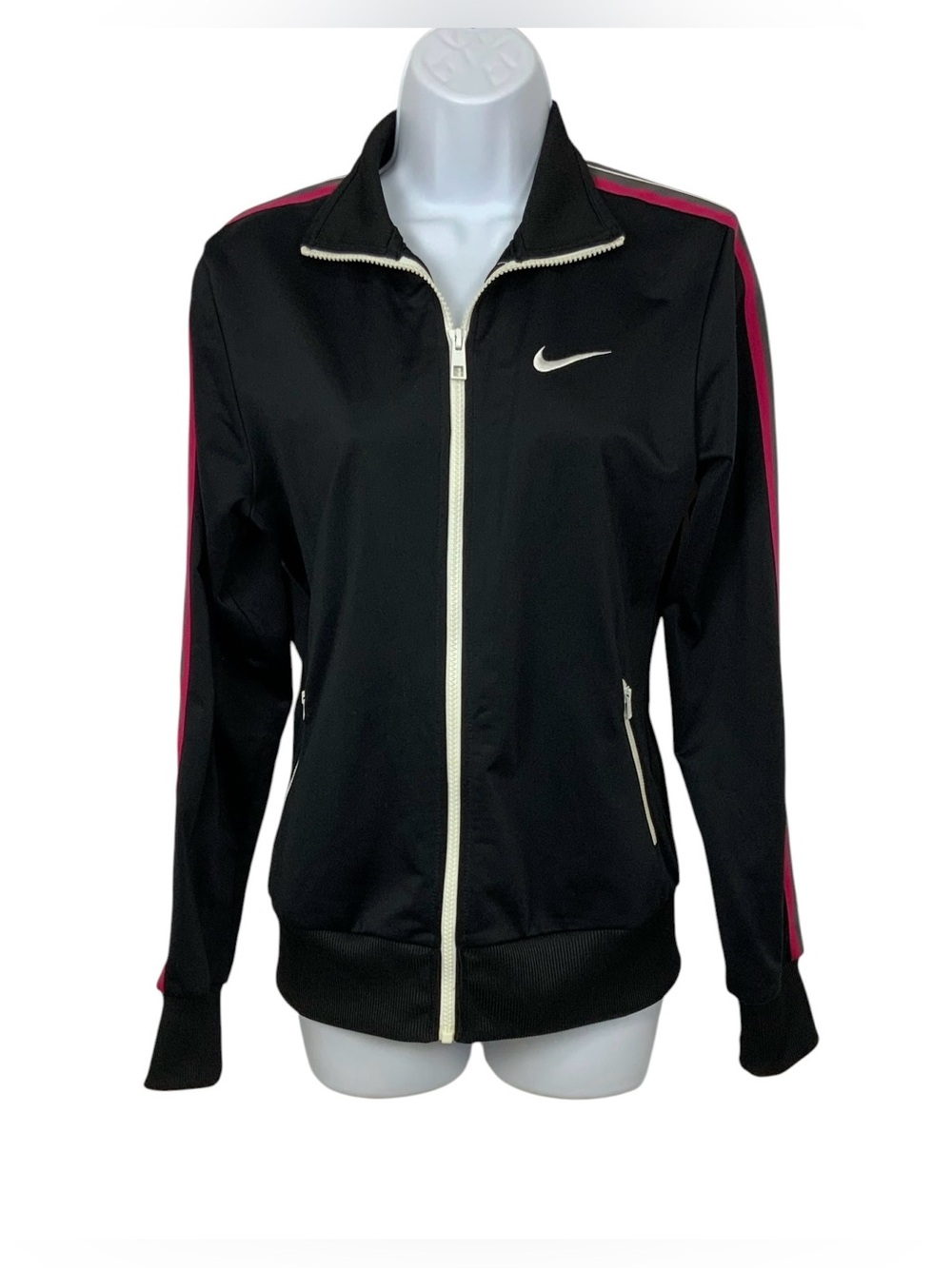 Nike Black/Pink/White Track Jacket